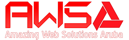 Amazing Web Solutions Aruba logo footer